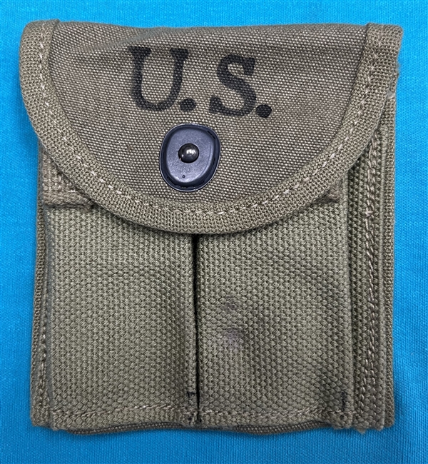 Magazine Pouch, For 2 15rd Mags Stock Type M1 Carbine