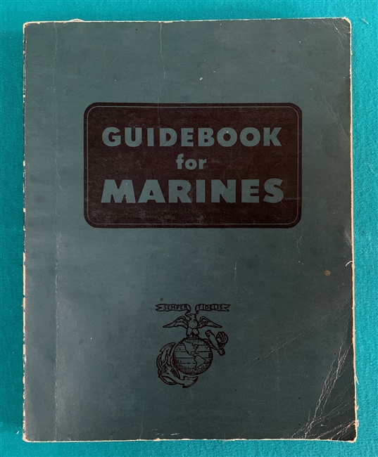 1951 Oct GUIDEBOOK FOR MARINES 2nd Revised Edition 12th Printing